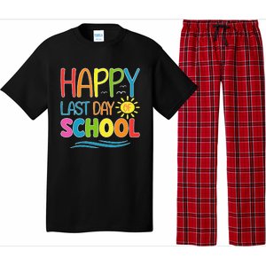 Happy Last Day Of School Teacher Student Graduation Summer Pajama Set