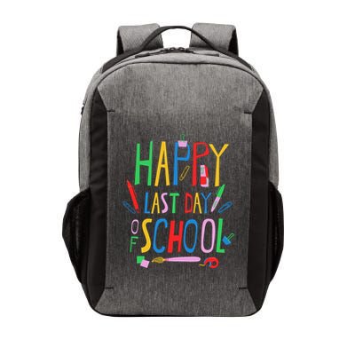Happy Last Day Of School Teacher School's Out Vector Backpack