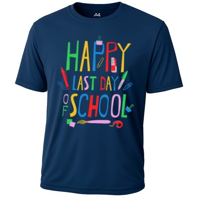Happy Last Day Of School Teacher School's Out Performance Shirt