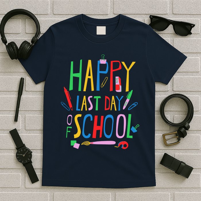 Happy Last Day Of School Teacher School's Out T-Shirt