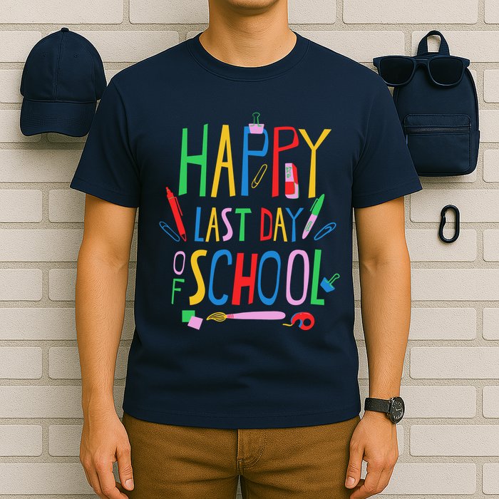 Happy Last Day Of School Teacher School's Out T-Shirt