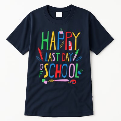 Happy Last Day Of School Teacher School's Out Tall T-Shirt
