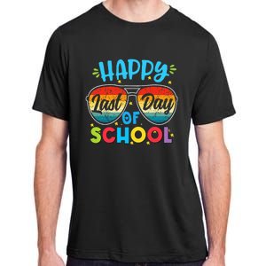 Happy Last Day Of School Teacher Student Graduation Adult ChromaSoft Performance T-Shirt