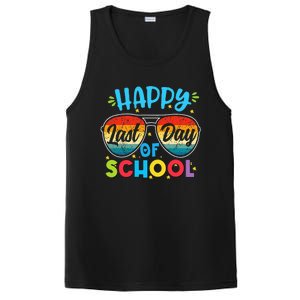 Happy Last Day Of School Teacher Student Graduation PosiCharge Competitor Tank