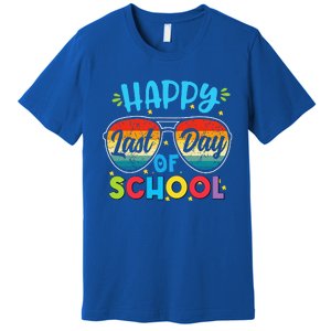 Happy Last Day Of School Teacher Student Graduation Premium T-Shirt