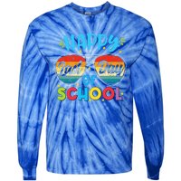 Happy Last Day Of School Teacher Student Graduation Tie-Dye Long Sleeve Shirt