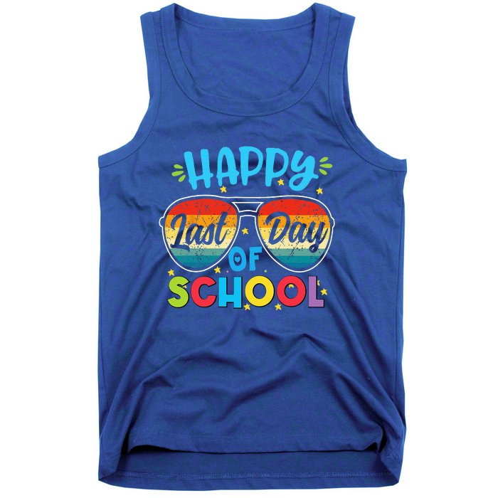 Happy Last Day Of School Teacher Student Graduation Tank Top