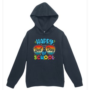 Happy Last Day Of School Teacher Student Graduation Urban Pullover Hoodie