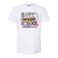 Happy Last Day Of School Hello Summer Teacher Student Softstyle CVC T-Shirt