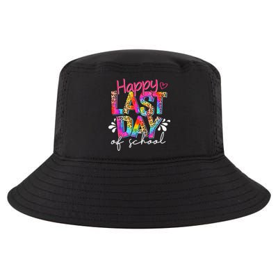 Happy Last Day Of School Teacher Student Graduation Cool Comfort Performance Bucket Hat