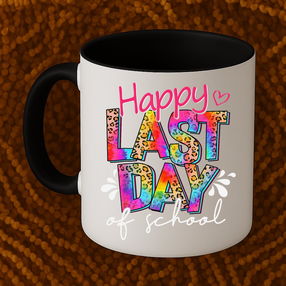 Happy Last Day Of School Teacher Student Graduation Mug