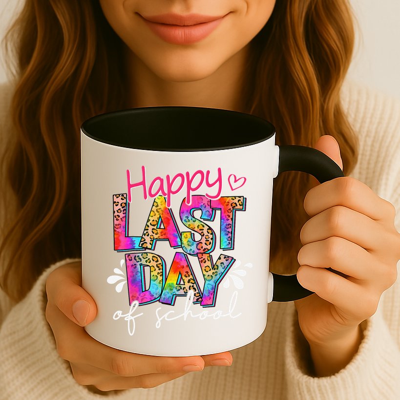 Happy Last Day Of School Teacher Student Graduation Mug