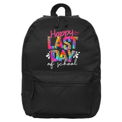 Happy Last Day Of School Teacher Student Graduation 16 in Basic Backpack