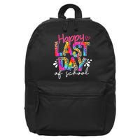 Happy Last Day Of School Teacher Student Graduation 16 in Basic Backpack