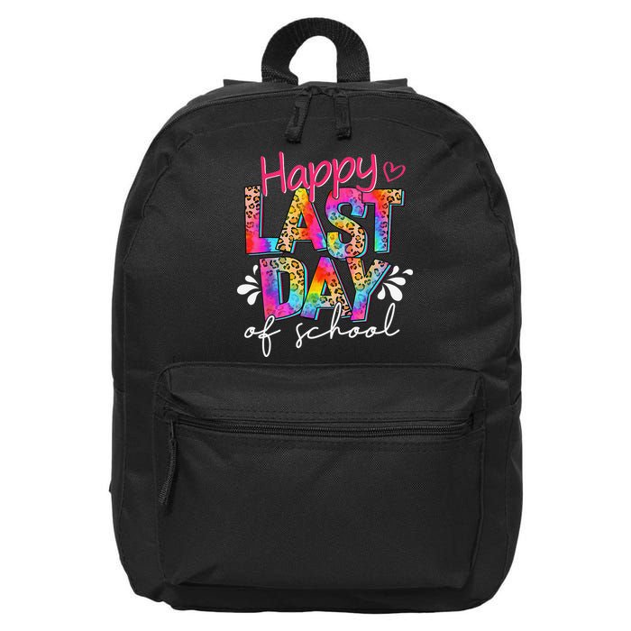 Happy Last Day Of School Teacher Student Graduation 16 in Basic Backpack