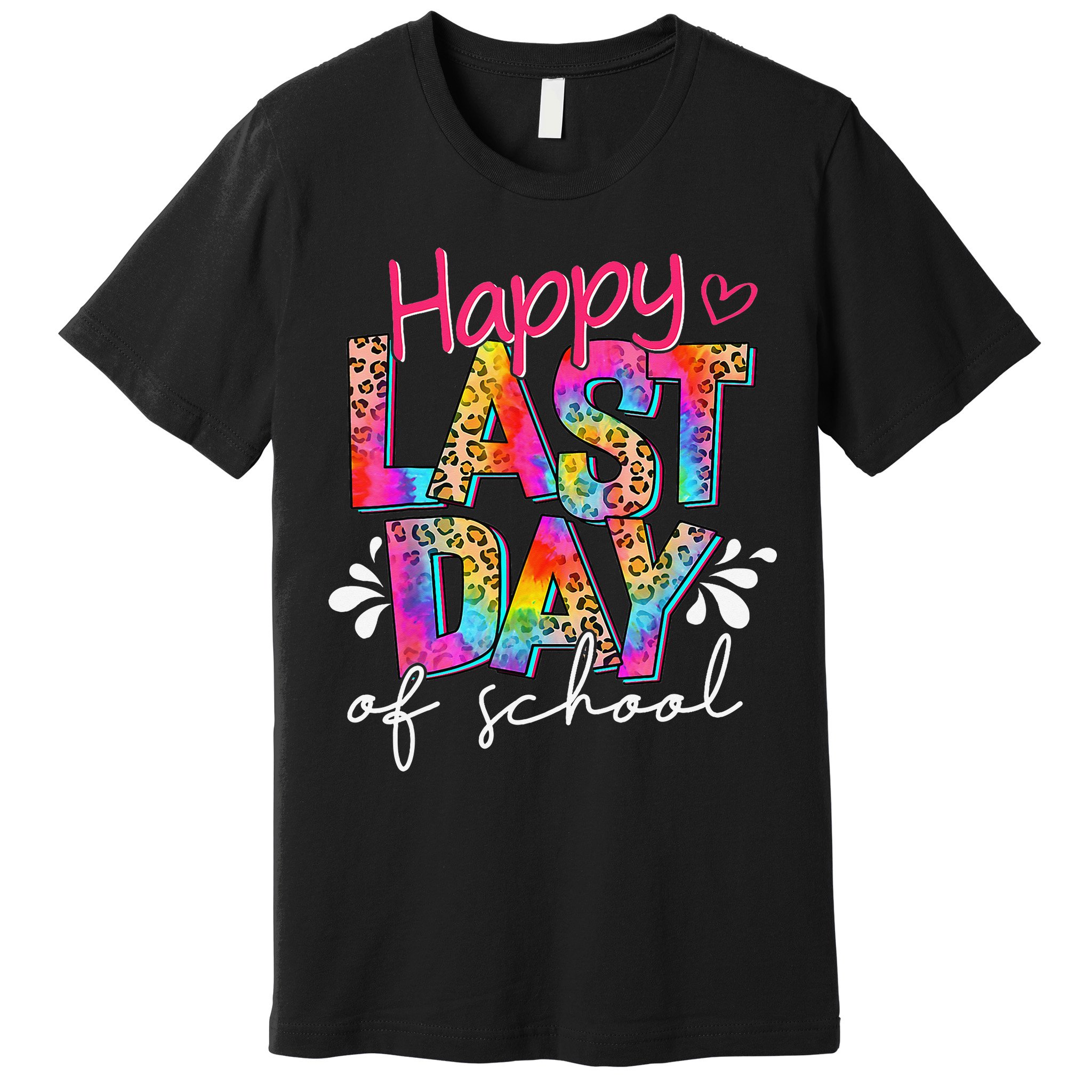 Happy Last Day Of School Teacher Student Graduation Premium T-Shirt