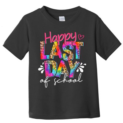 Happy Last Day Of School Teacher Student Graduation Toddler T-Shirt