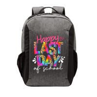 Happy Last Day Of School Teacher Student Graduation Vector Backpack