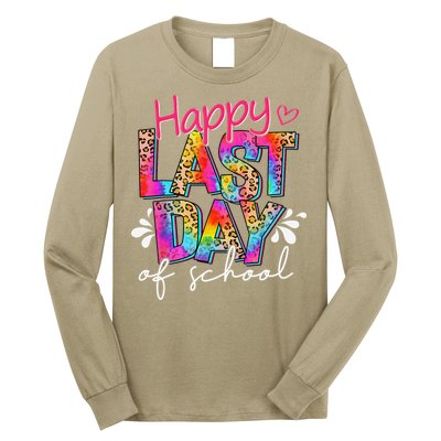 Happy Last Day Of School Teacher Student Graduation Long Sleeve Shirt