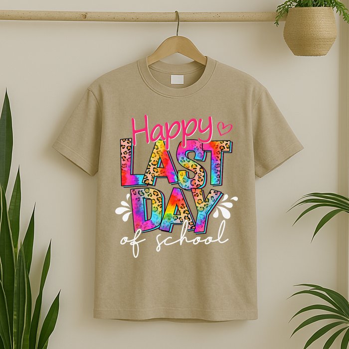 Happy Last Day Of School Teacher Student Graduation T-Shirt