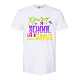 Happy Last Day Of School Teacher Hello Summer Student Gift Softstyle CVC T-Shirt