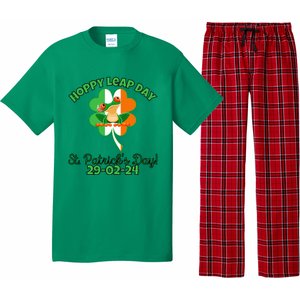 Hoppy Leap Day February 29 Frog St Patricks Day Pajama Set