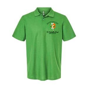 Hoppy Leap Day February 29 Frog St Patricks Day Softstyle Adult Sport Polo