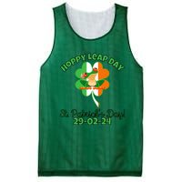 Hoppy Leap Day February 29 Frog St Patricks Day Mesh Reversible Basketball Jersey Tank