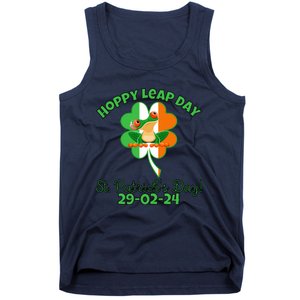 Hoppy Leap Day February 29 Frog St Patricks Day Tank Top