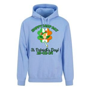 Hoppy Leap Day February 29 Frog St Patricks Day Unisex Surf Hoodie