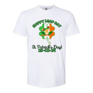 Hoppy Leap Day February 29 Frog St Patricks Day Softstyle CVC T-Shirt