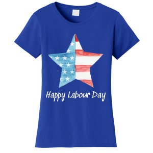 Happy Labor Day Federal Holiday Tee Love America Funny Gift Women's T-Shirt