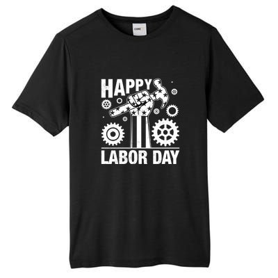 Happy Labor Day Gift Tall Fusion ChromaSoft Performance T-Shirt