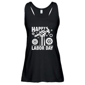 Happy Labor Day Gift Ladies Essential Flowy Tank