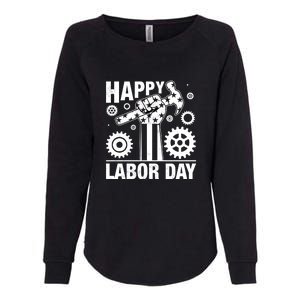 Happy Labor Day Gift Womens California Wash Sweatshirt