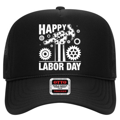 Happy Labor Day Gift Trucker Hat