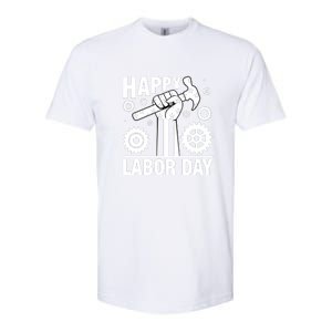 Happy Labor Day Gift Softstyle® CVC T-Shirt