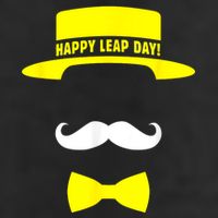 Happy Leap Day Adult Drive Performance Visor