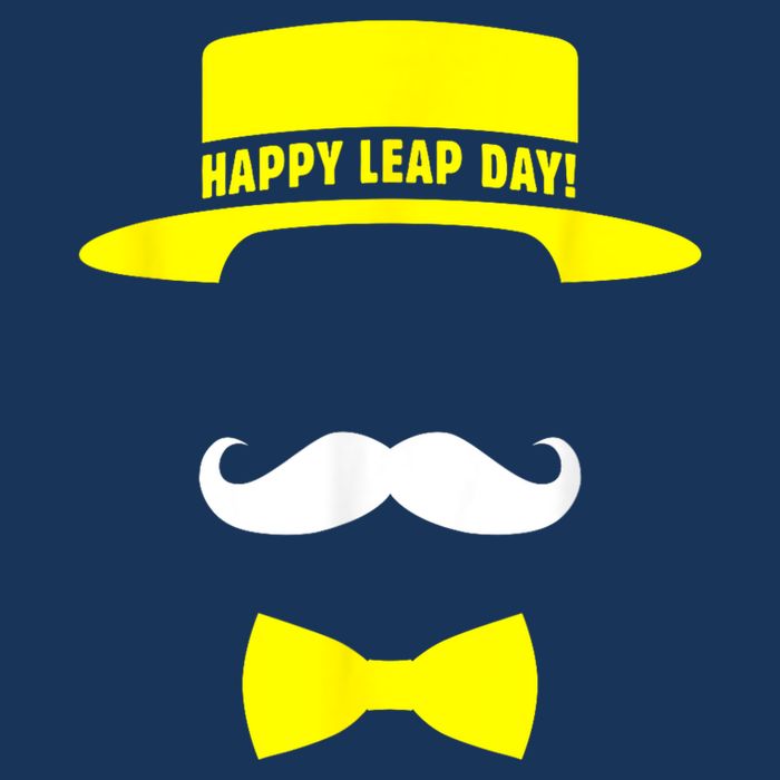 Happy Leap Day Button