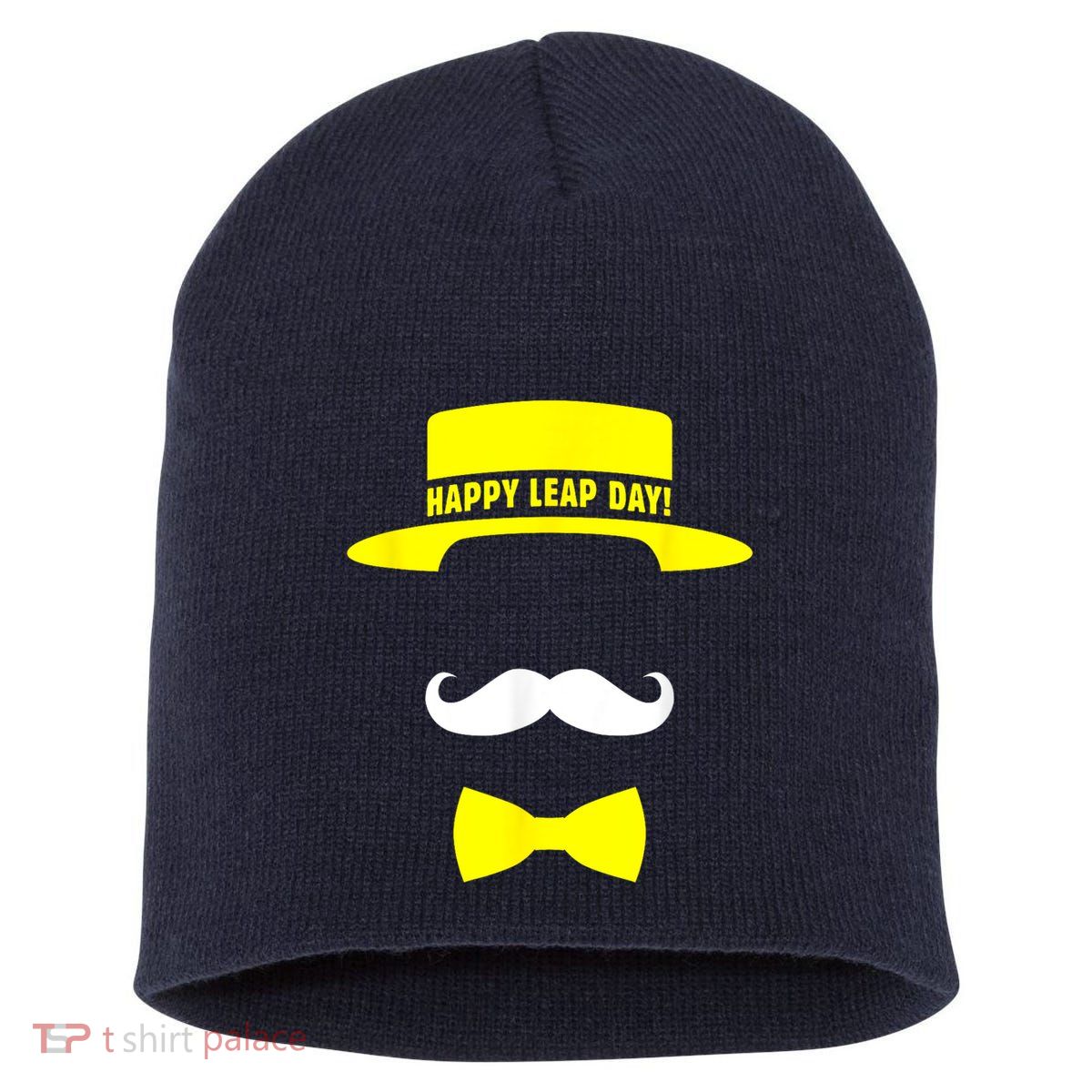 Happy Leap Day Short Acrylic Beanie
