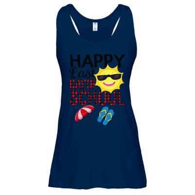 Happy Last Day Of School Teacher Student Beach Sunglasses Ladies Essential Flowy Tank