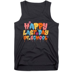 Happy Last Day Of School Teacher Student Graduation Tank Top