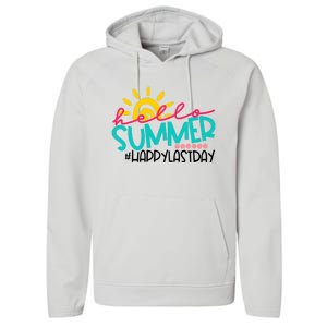 Happy Last Day Of School Teacher Student Graduation Performance Fleece Hoodie