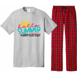 Happy Last Day Of School Teacher Student Graduation Pajama Set