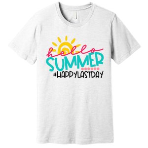 Happy Last Day Of School Teacher Student Graduation Premium T-Shirt