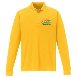 Happy Last Day Of School Teacher Student Graduation Performance Long Sleeve Polo