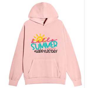 Happy Last Day Of School Teacher Student Graduation Urban Pullover Hoodie