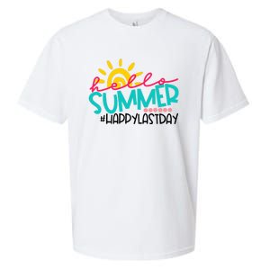 Happy Last Day Of School Teacher Student Graduation Sueded Cloud Jersey T-Shirt