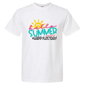 Happy Last Day Of School Teacher Student Graduation Garment-Dyed Heavyweight T-Shirt