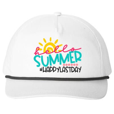 Happy Last Day Of School Teacher Student Graduation Snapback Five-Panel Rope Hat